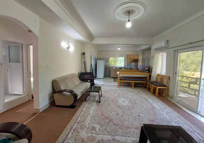 ویلا دوخوابه جنگلی شهسوار - پذیرایی