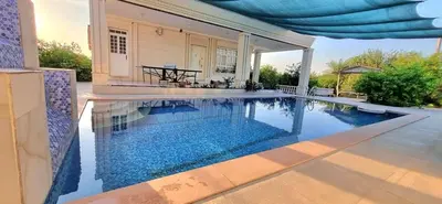 ویلا دوخوابه استخردار باغ آبان