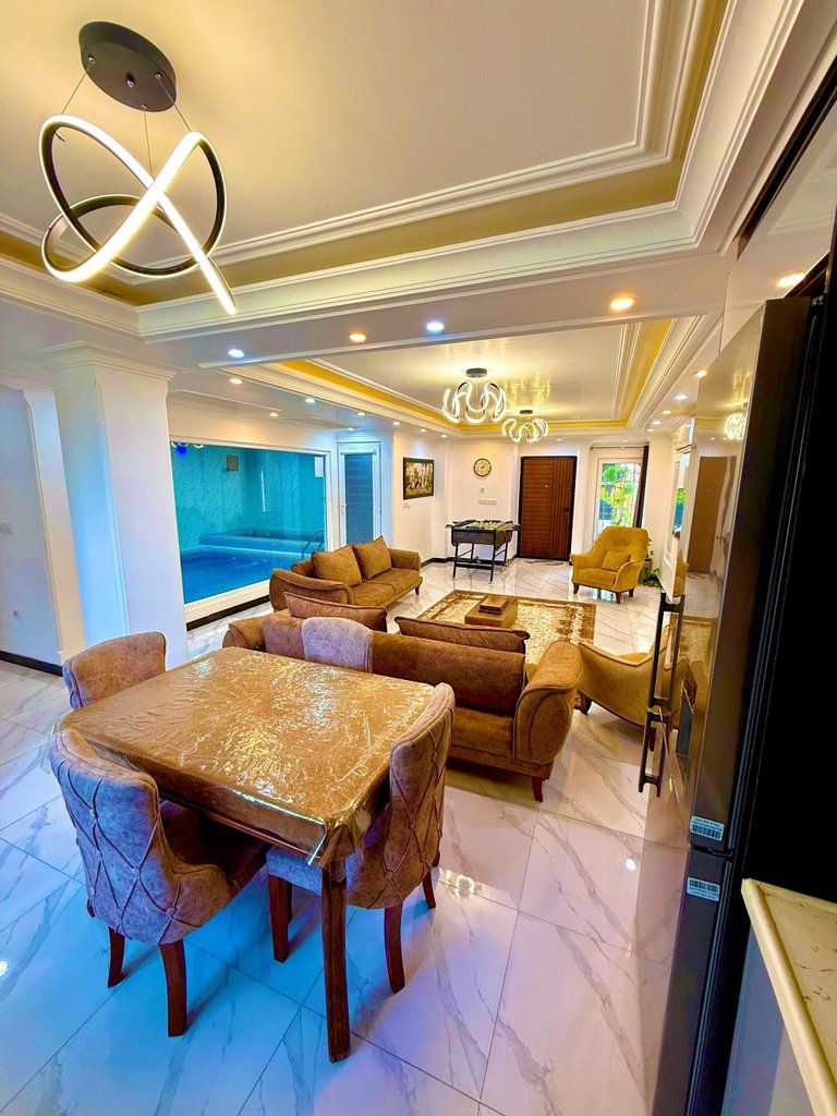 دو خوابه استخردار آبگرم دلوین