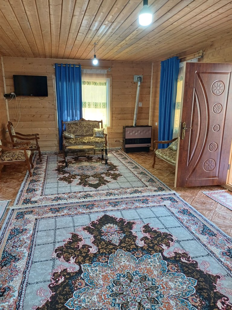 دوخوابه چوبی وارش