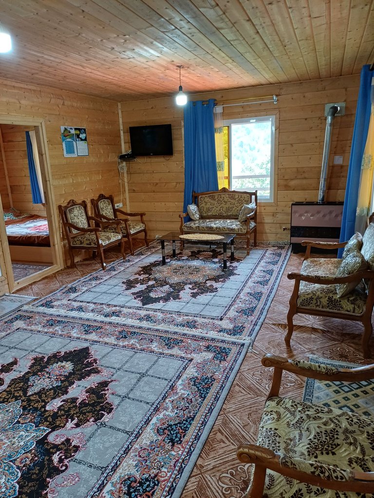 دوخوابه چوبی وارش