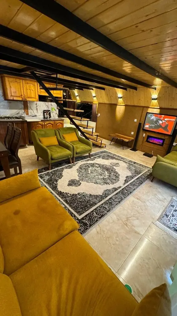 کلبه دوخوابه سوئیسی جکوزی دار ارکیده