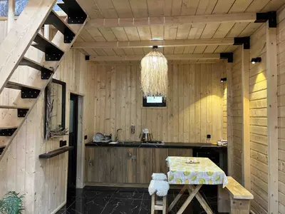 کلبه یک خوابه جکوزی دار هیلا