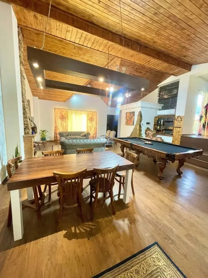 ویلا سه خوابه استخردار آبگرم سفید تمشک