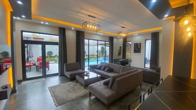 ویلا دوخوابه استخردار آبگرم چنار بامبو