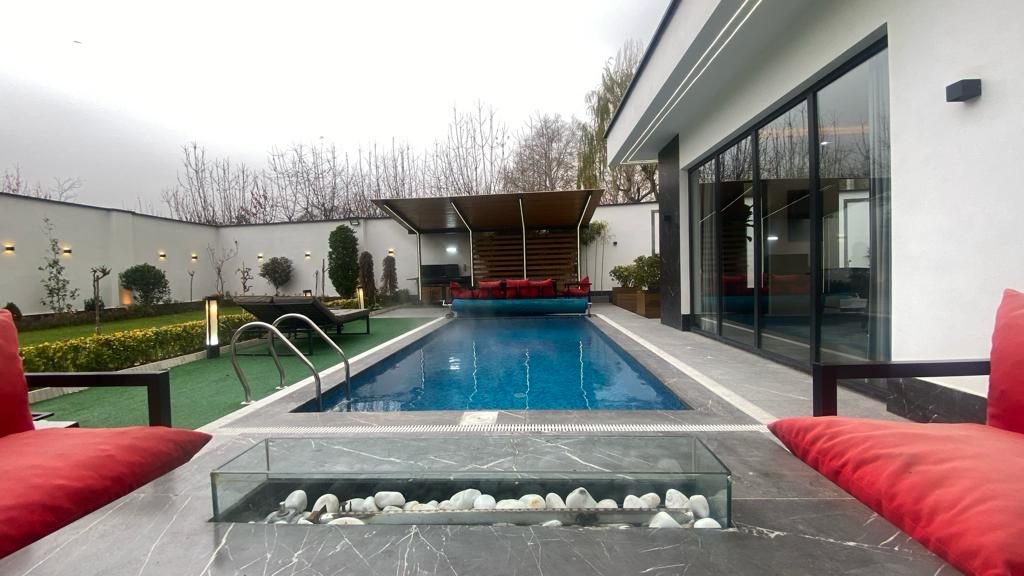 ویلا دوخوابه استخردار آبگرم چنار بامبو