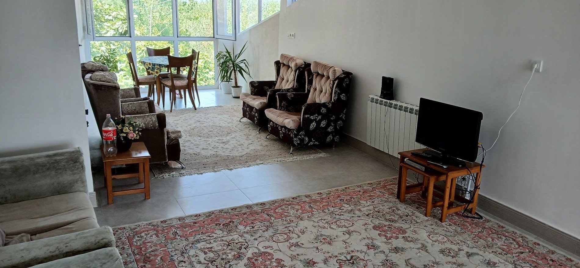 ویلا سه خواب روستایی مهران - پذیرایی بالا(52 متر مربع)