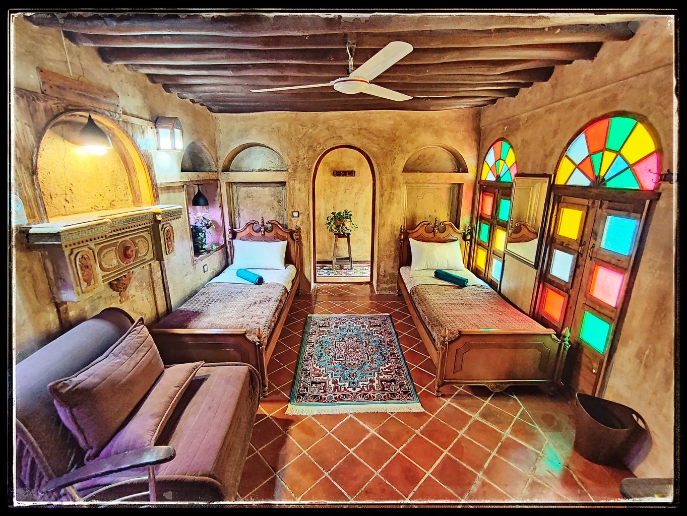 اقامتگاه سنتی خانه تاریخی راشدی - اتاق تویین همکف