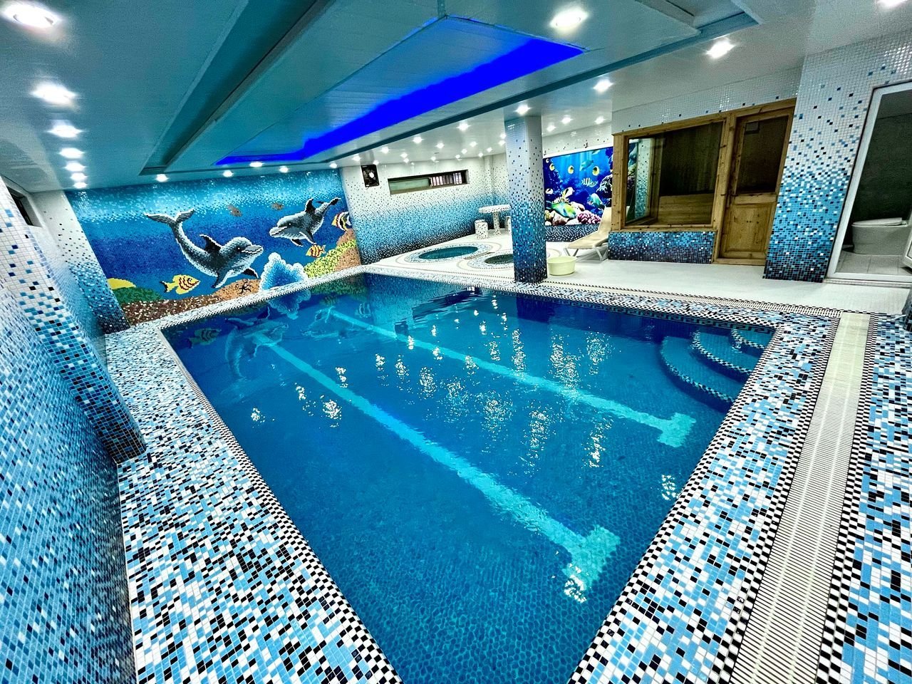 شهرک مهدی - واحد دوخوابه استخردار آبگرم ۶