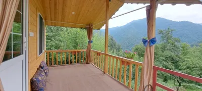 کلبه فلت چوبی کوچولو