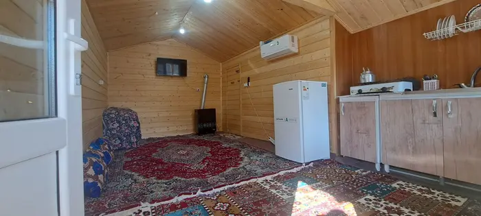 کلبه فلت چوبی کوچولو