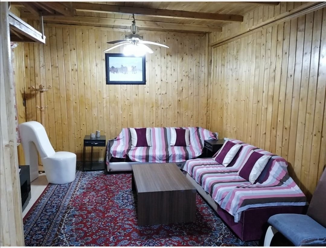 کلبه دوخوابه جکوزی دار تک