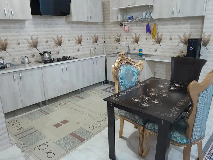 ویلا یک خوابه استخردار هاشمی - اشپزخانه زیبا و مجهز