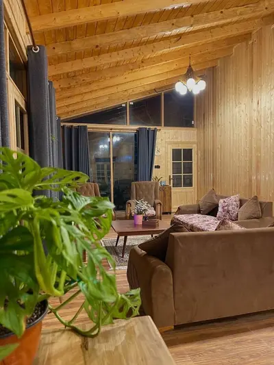 کلبه دوخوابه استخردار آبگرم دیلمی