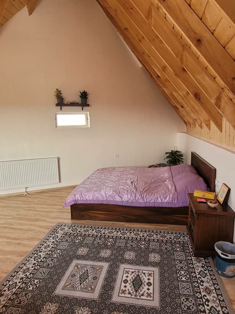 یک خوابه دوبلکس چوب و کاه گل فرافر