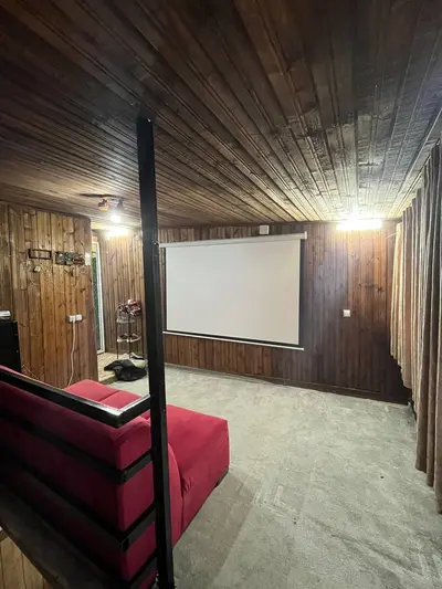 کلبه یک خوابه دوبلکس چوبی توکالی