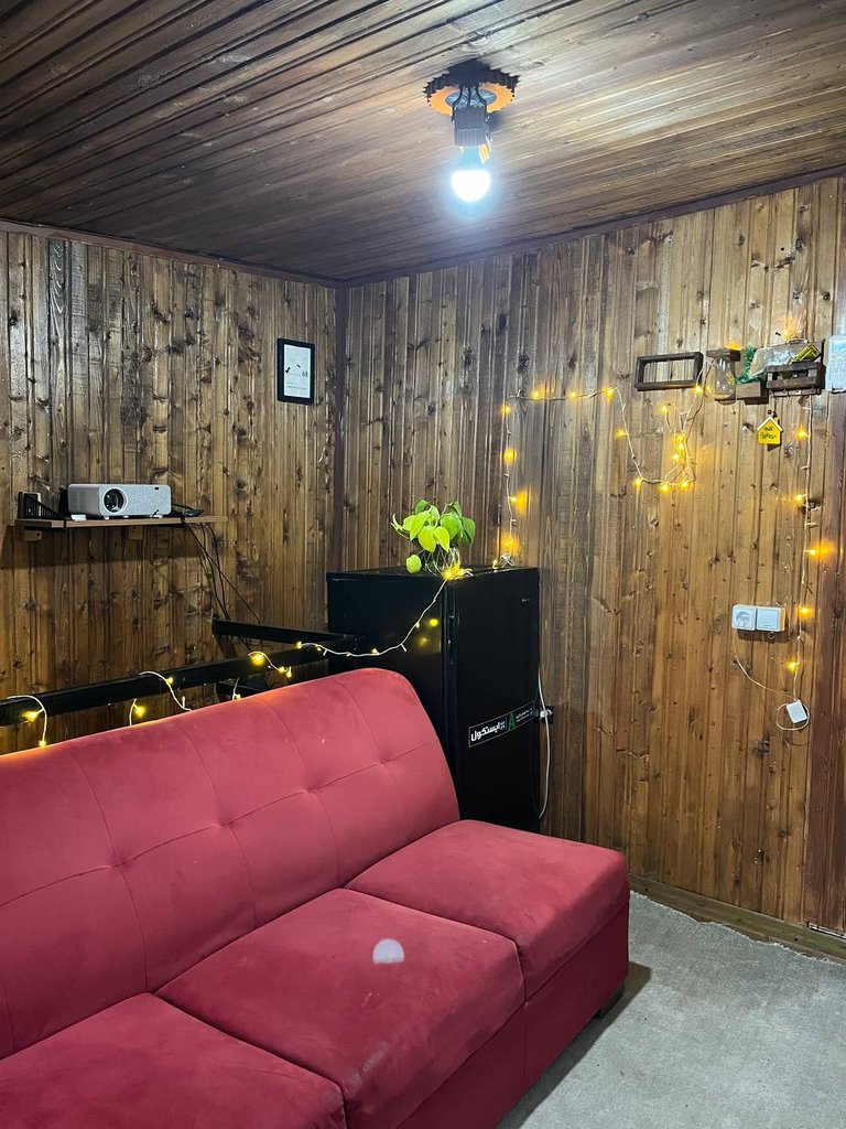 کلبه یک خوابه دوبلکس چوبی توکالی