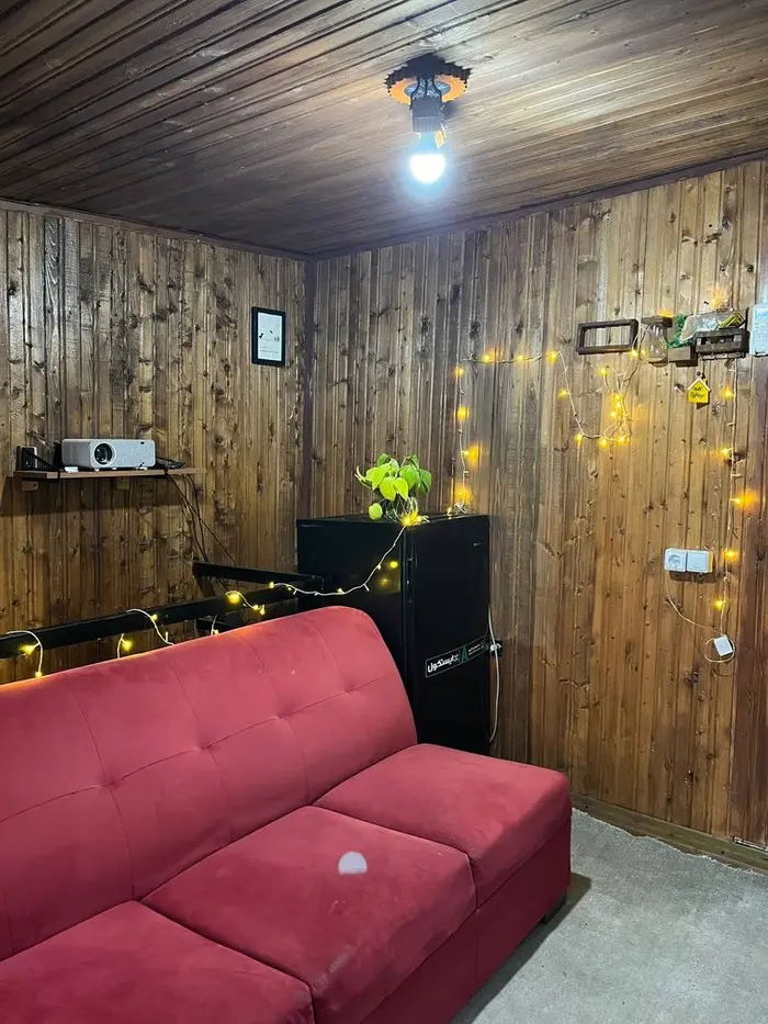 کلبه یک خوابه دوبلکس چوبی توکالی