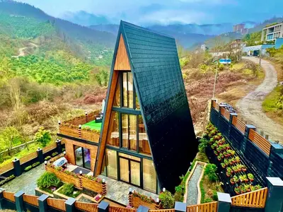 کلبه دوخوابه استخردار آبگرم ریکادو