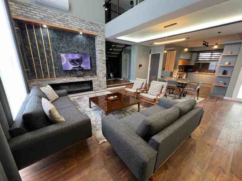 سه خوابه دوبلکس استخردار ماهگون