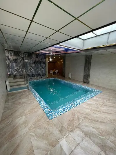 ویلا دوخوابه استخردار آبگرم بی بی یانلو