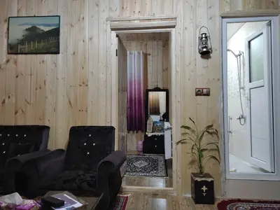 کلبه یک خوابه چوبی روستایی ورمیه