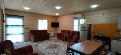 کلبه دوخوابه چوبی طهماسبی