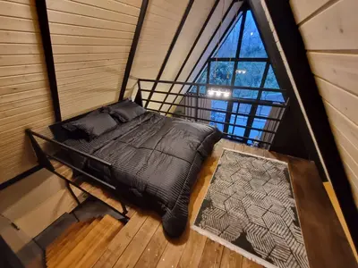 کلبه یک خوابه سوئیسی مهماندوست