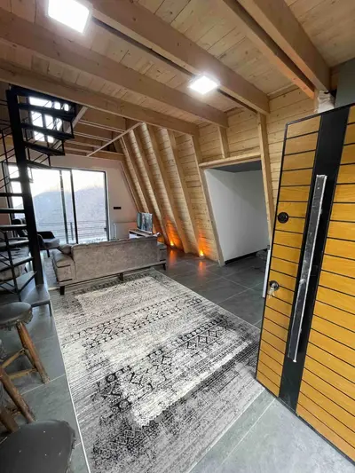 کلبه دوخوابه جکوزی دار سامان جواهرده