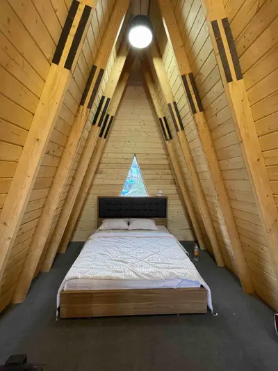 کلبه دوخوابه جکوزی دار سامان جواهرده