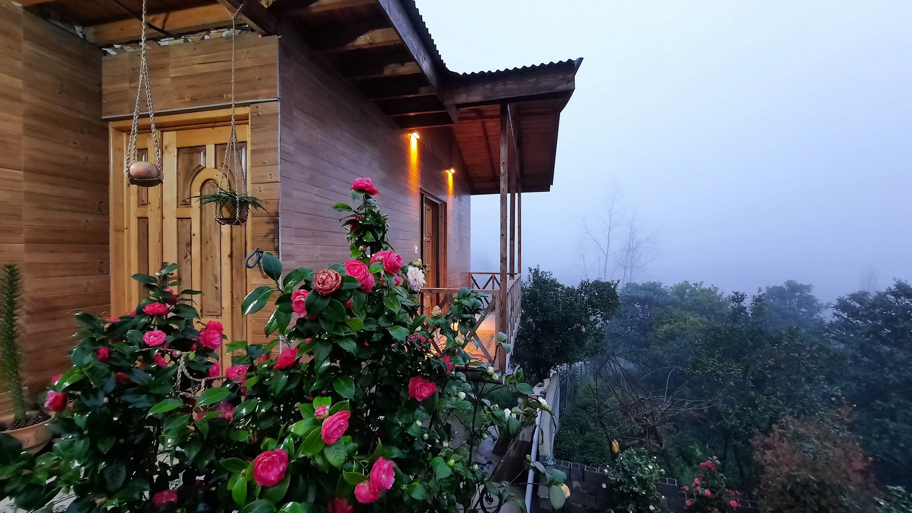 کلبه دوخوابه جنگلی باران 3