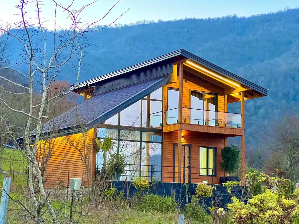 کلبه دوخوابه جنگلی آنسل