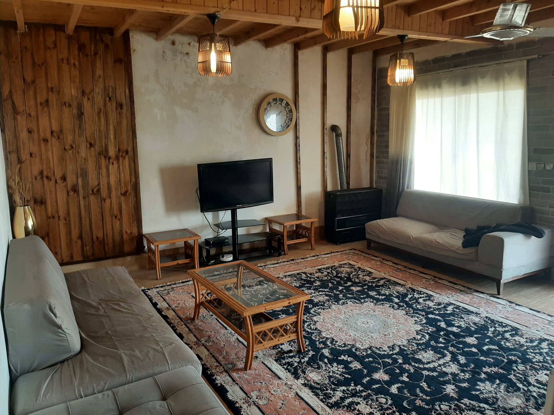 ویلا دوخوابه دوبلکس چوبی سیروس