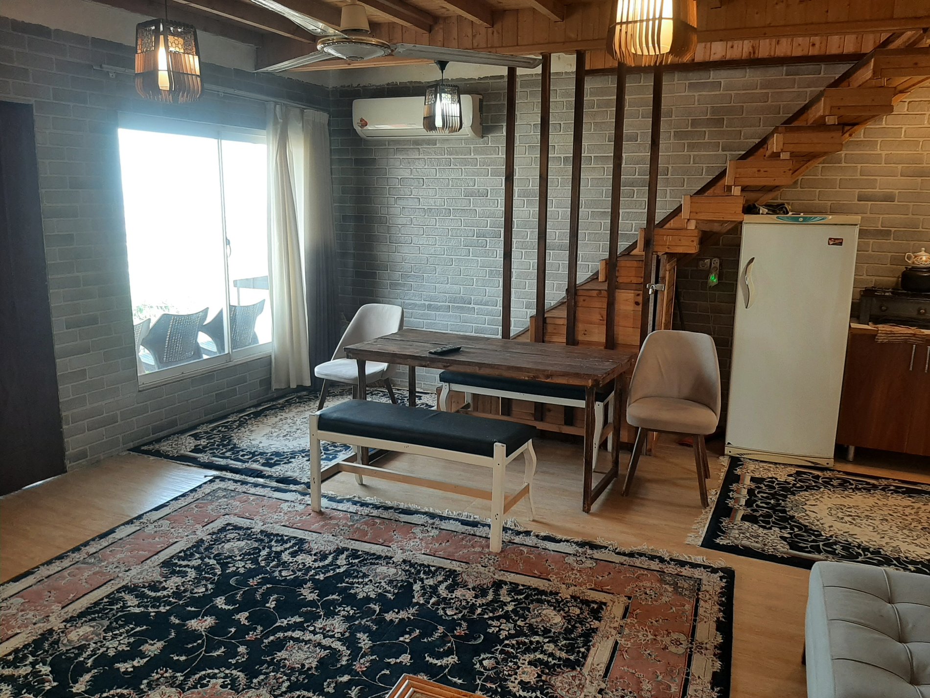 ویلا دوخوابه دوبلکس چوبی سیروس