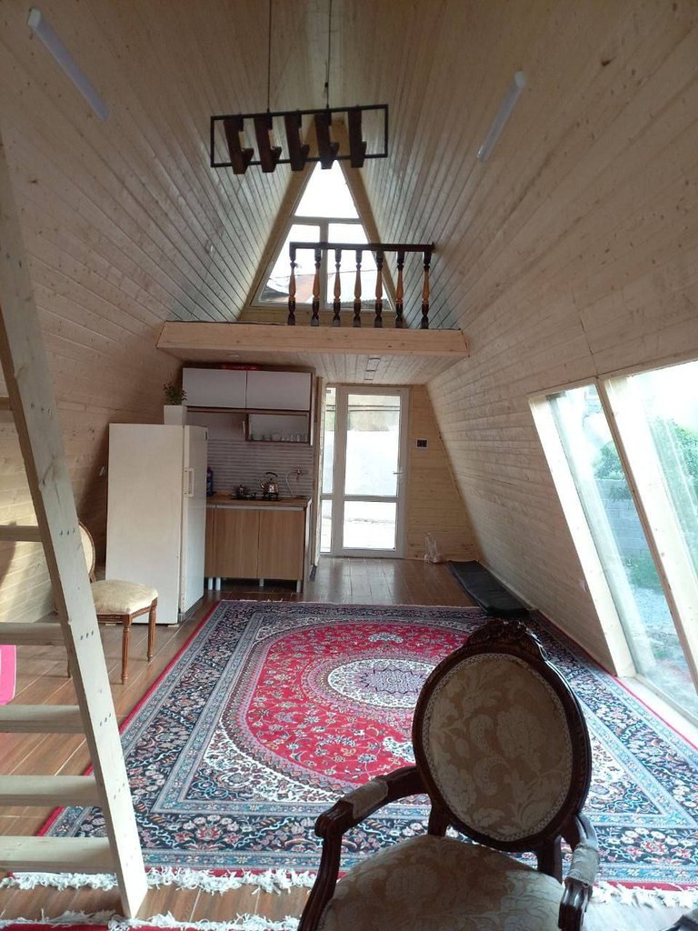 کلبه یک خوابه سوئیسی چوبی آسو