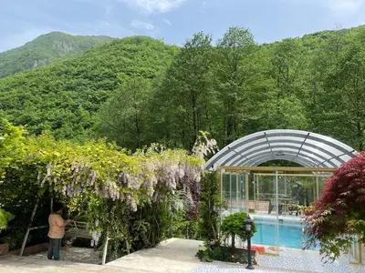 ویلا دوخوابه جنگلی استخردار هیراد