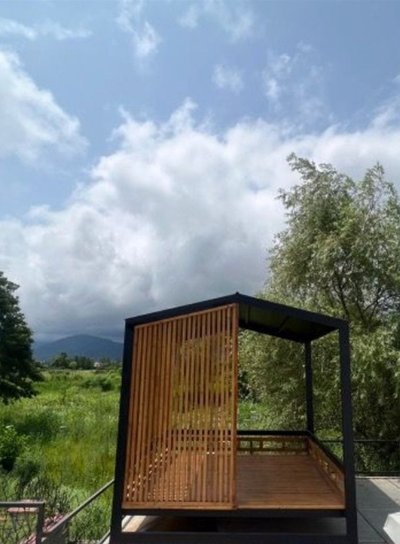 ویلا دوخوابه جکوزی دار جنگلی آیلی