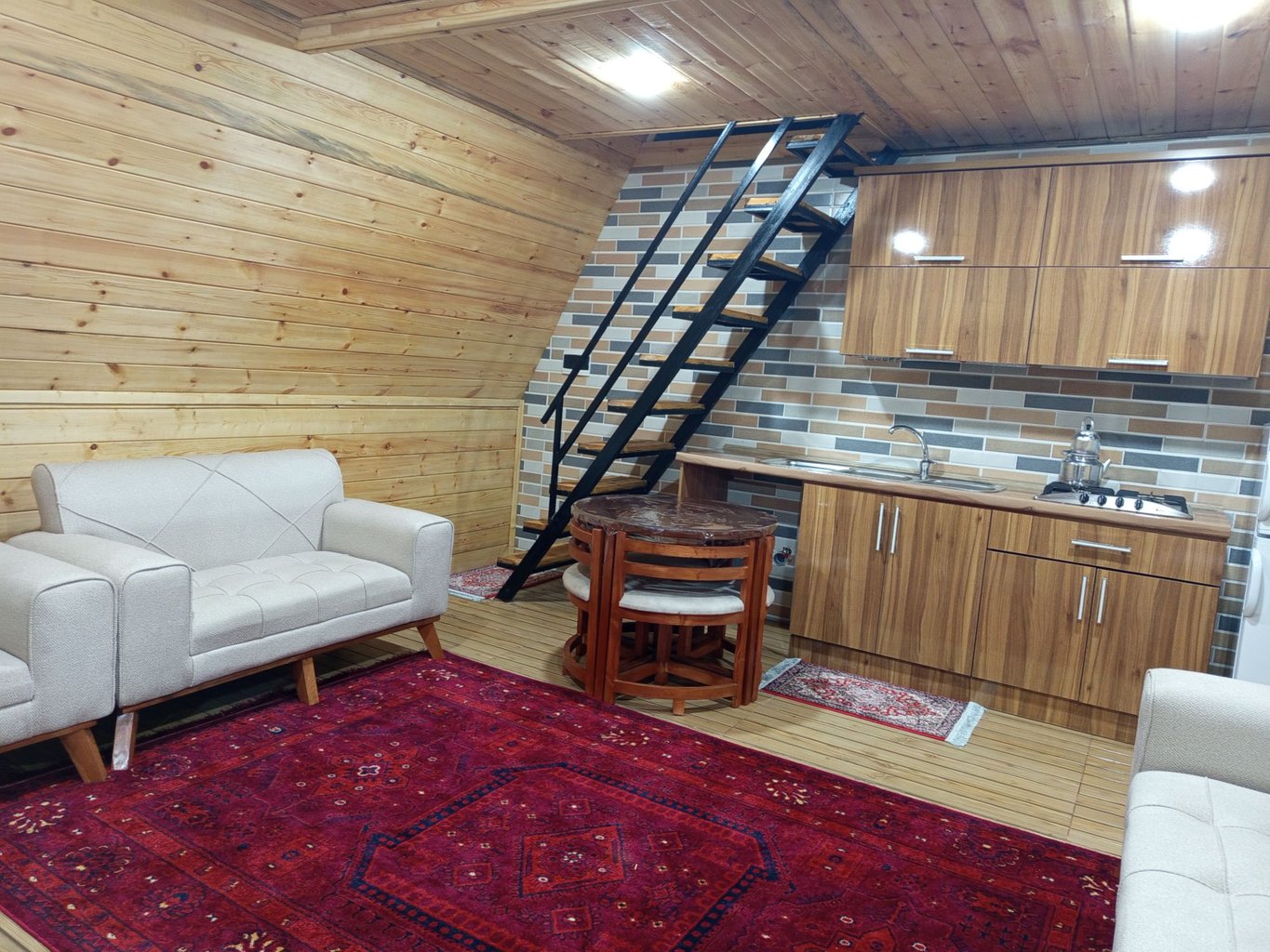 دوخوابه کلبه سوئیسی امین