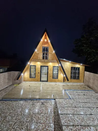 کلبه دوخوابه کلبه سوئیسی امین