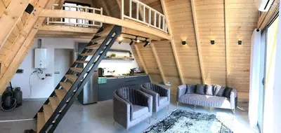 کلبه دوخوابه سوئیسی چاف