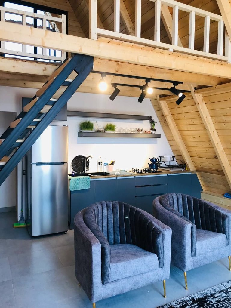 کلبه دوخوابه سوئیسی چاف