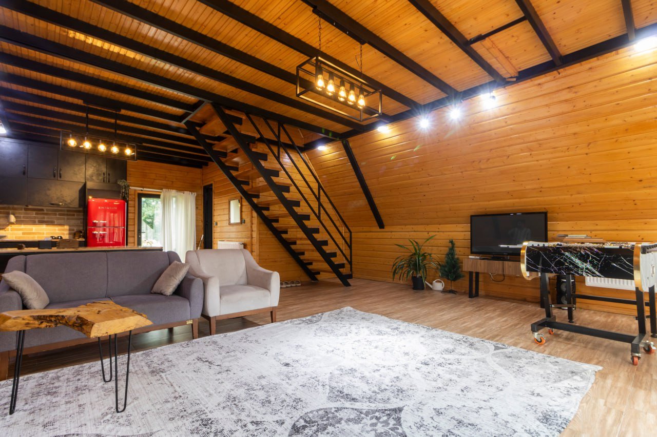 دوخوابه سوئیسی جنگلی جکوزی دار خانه امید