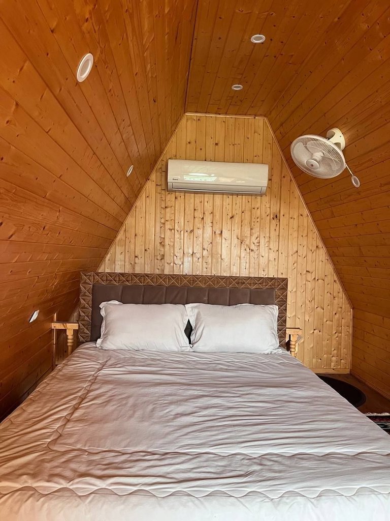 کلبه یک خوابه استخردار آبگرم حبیبی - اتاق خواب