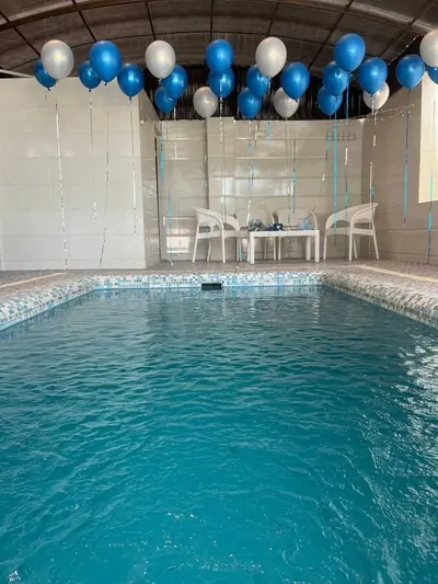 کلبه یک خوابه استخردار آبگرم حبیبی