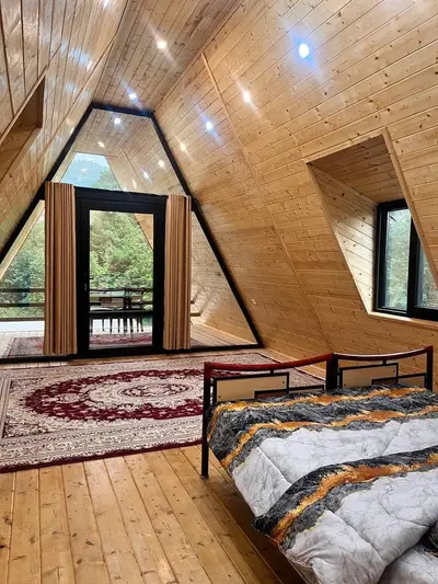 کلبه یک خوابه  دوبلکس سوئیسی حبیبی