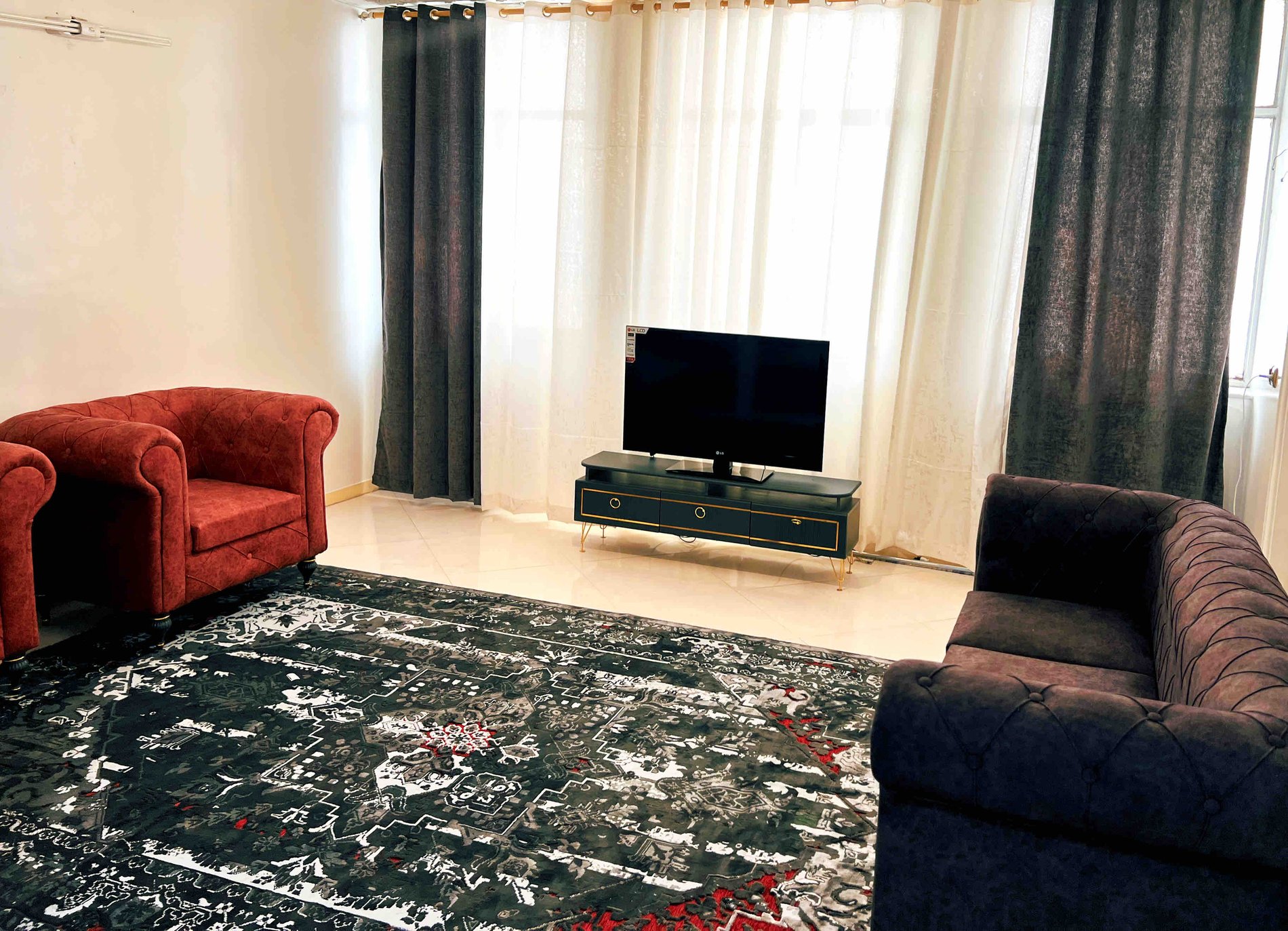 آپارتمان یک خوابه قرمز فرجام نارمک