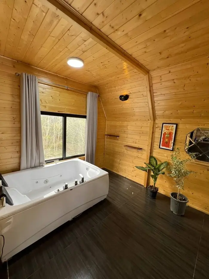 کلبه یک خوابه جکوزی دار سوئیسی الیت 1