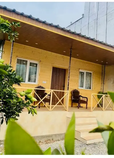 کلبه یک خوابه چوبی آرام 2