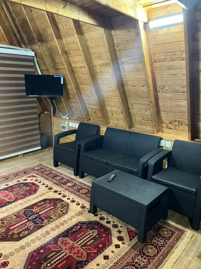 کلبه یک خوابه چوبی ماهان