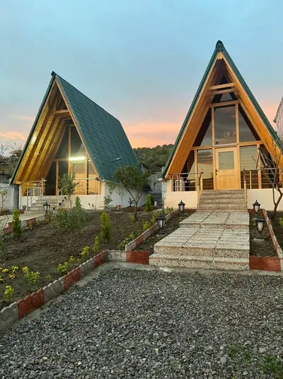 کلبه یک خوابه استخردار آبگرم ماهان